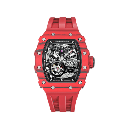 Luxury Carbon Fiber Automatic Watch: Durable, Stylish, Precise Self-Winding Timepiece