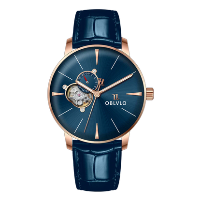 Automatic Victory Partial Skeleton Dial Dress Watch