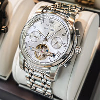 Silver/White