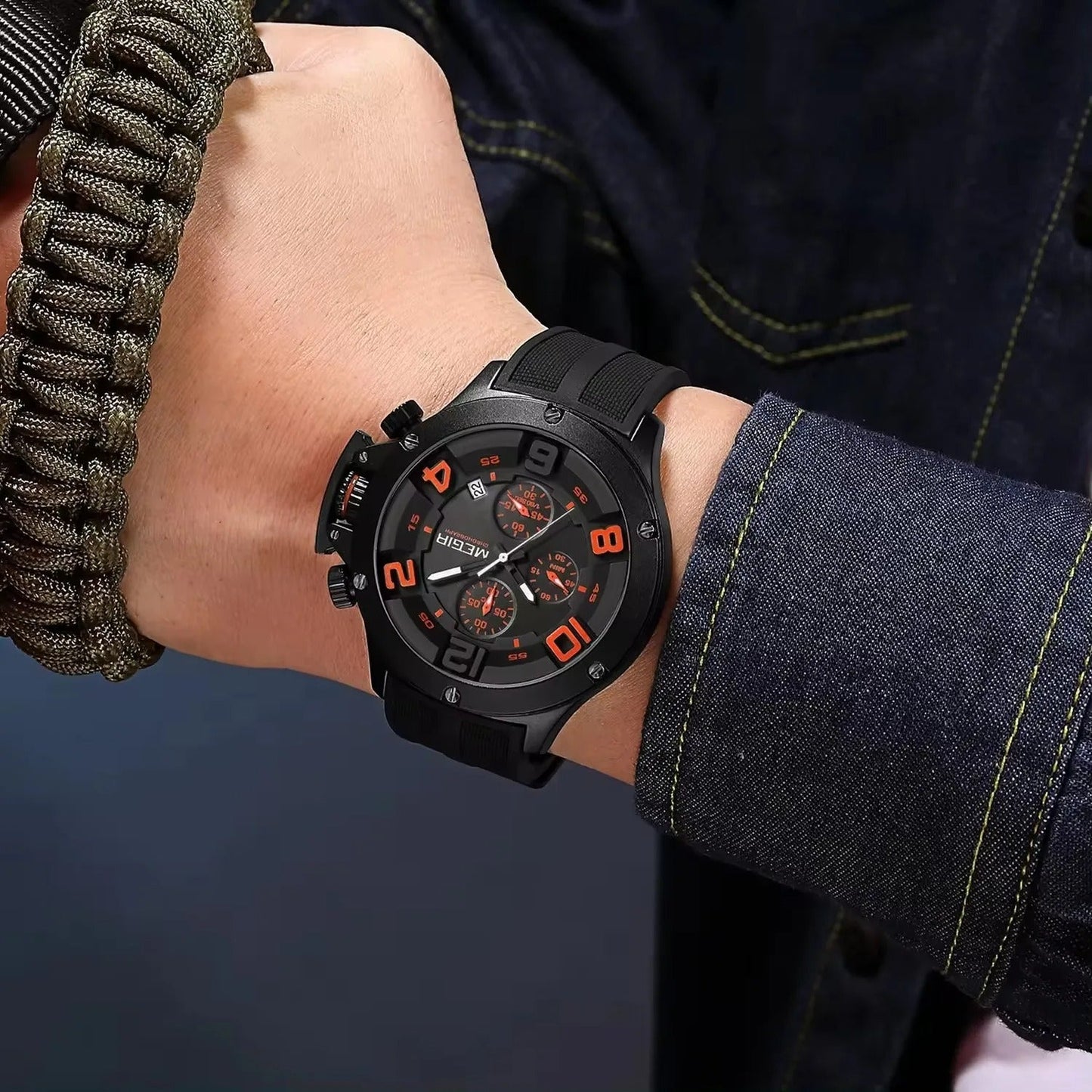 ChronoLux 8115 – Men's Chrono Watch