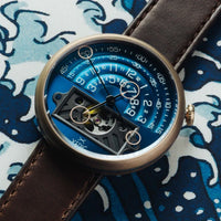 BRONZE BLUE